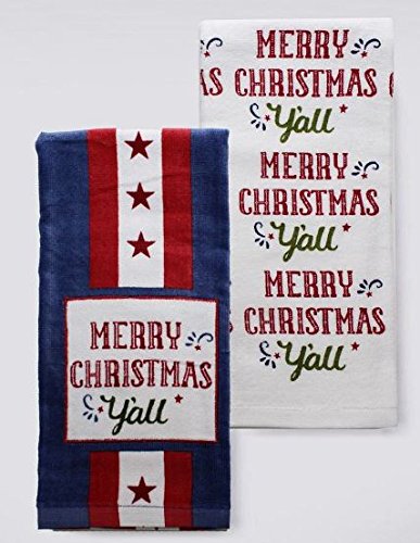 Christmas Kitchen Towel Set with Southern 