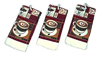 Coffee Theme Kitchen Towel Set (3 towel set)