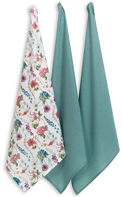 Kay Dee Designs Flower Garden 3PC Flour Sack Towel Set