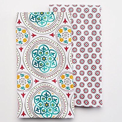 Food Network Moroccan Design Kitchen Towels - Set of 2