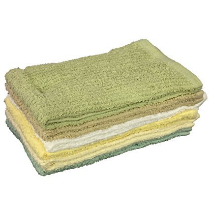 Pack Of 6 Super Soft Ribbed Bar Mop Kitchen Towel Size : 16