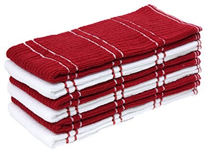 Cotton Ribbed Terry Dish Towels, 16x26