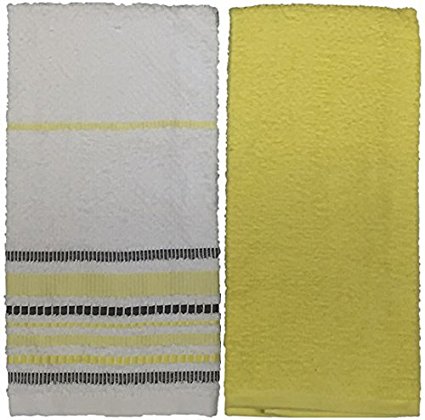 2 Pc 100% Cotton Kitchen Towel Size : 16