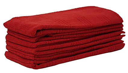 Microfiber Multi-Purpose Cleaning Towels, Set of 6, 16x26