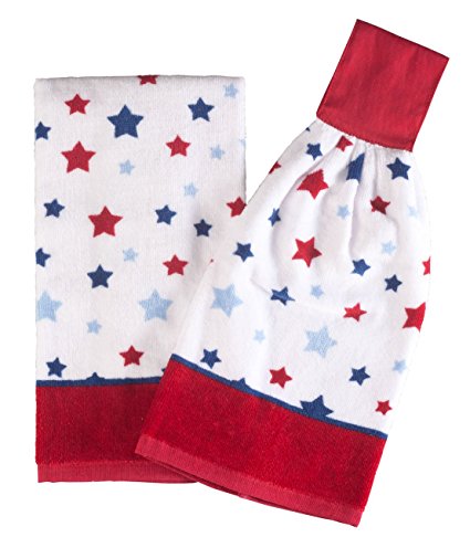 WalterDrake American Stars Kitchen Towel Set